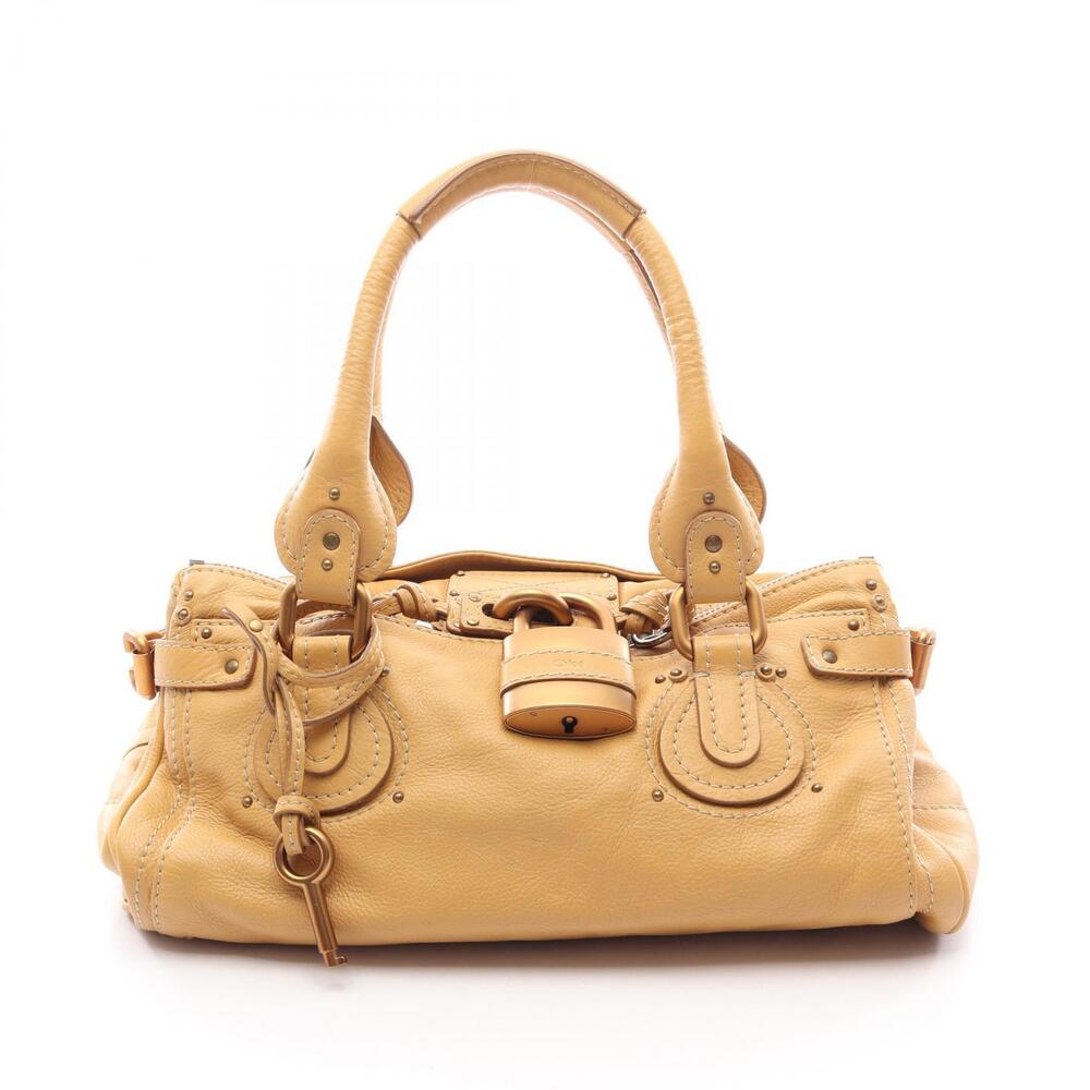 Chloe Paddington Handbag Leather Brown